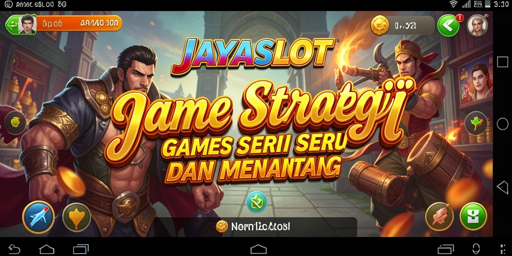 Tampilan gameplay menarik dari JAYASLOT yang penuh strategi.